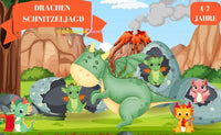 Drachen Schnitzeljagd für Kinder - schnitzeljagd-kinder