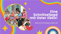 Eine Schnitzeljagd mit Oster Deko! - schnitzeljagd-kinder