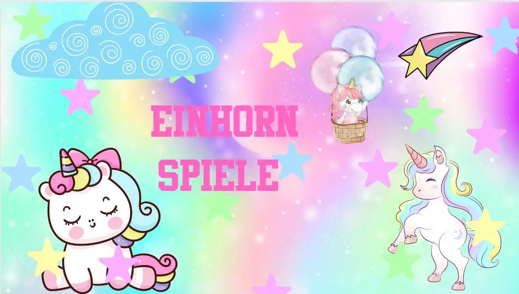 Einhorn-Spiele für Kinder: Die Welt der Fantasie erkunden