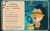 Einladung Detektivgeburtstag: Tipps und Ideen für eine spannende Feier - schnitzeljagd-kinder
