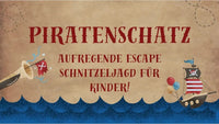 Entdecke den Piratenschatz: Eine aufregende Escape Schnitzeljagd für Kinder! - schnitzeljagd-kinder