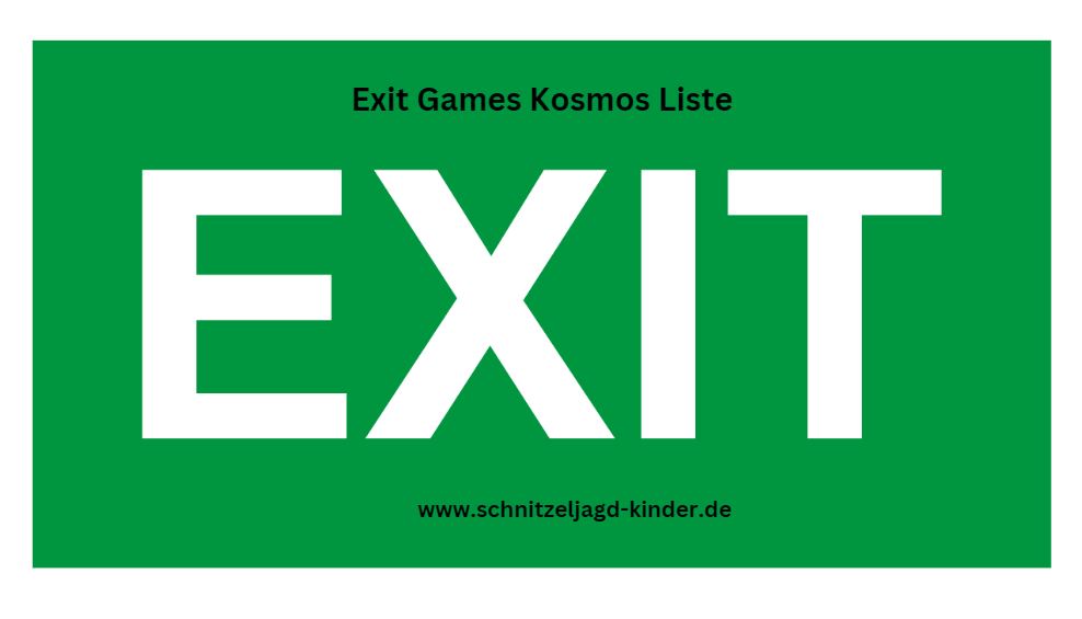 Exit Games Kosmos Liste