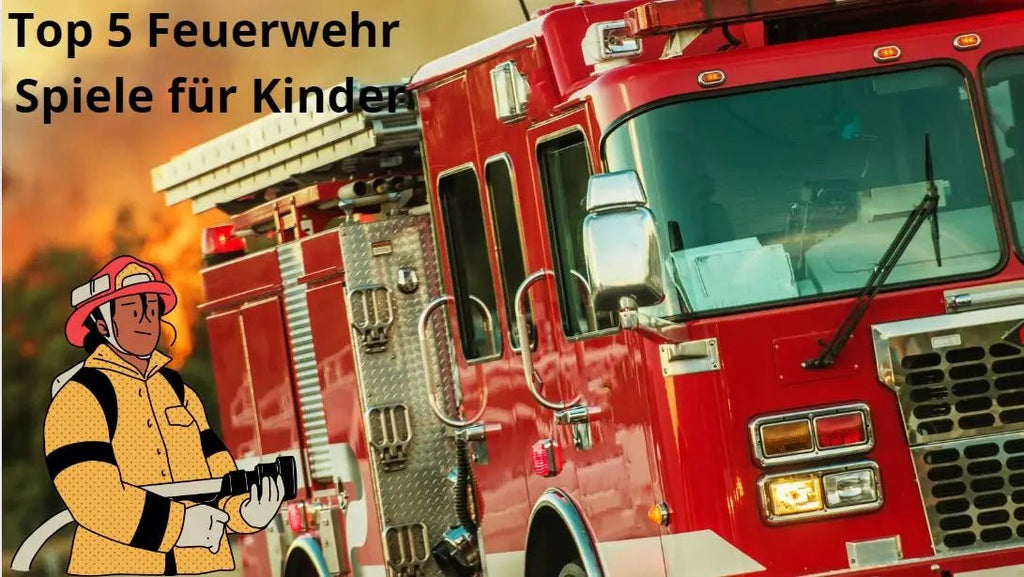 Feurige Abenteuer: Die Top 5 Feuerwehr Spiele für Kinder