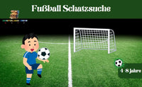 Fußball -Schnitzeljagd -Schatzsuche