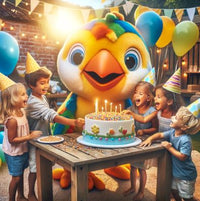 Geburtstag Vögel Lustig-Flügel des Spaßes: Ein geburtstagliches Abenteuer mit lustigen Vögeln - schnitzeljagd-kinder