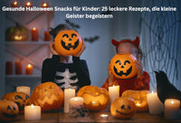 Gesunde Halloween Snacks, die Kindern trotzdem schmecken - schnitzeljagd-kinder