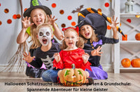 Halloween Schatzsuche Ideen für Kindergarten & Grundschule - schnitzeljagd-kinder