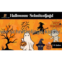 Gruselige -Halloween- Schnitzeljagd - Kreative Schatzsuche-Ideen zum Ausdrucken für unvergessliche Kinderfeste