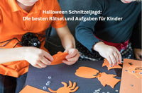 Halloween Schnitzeljagd: Die besten Rätsel und Aufgaben für Kinder - schnitzeljagd-kinder