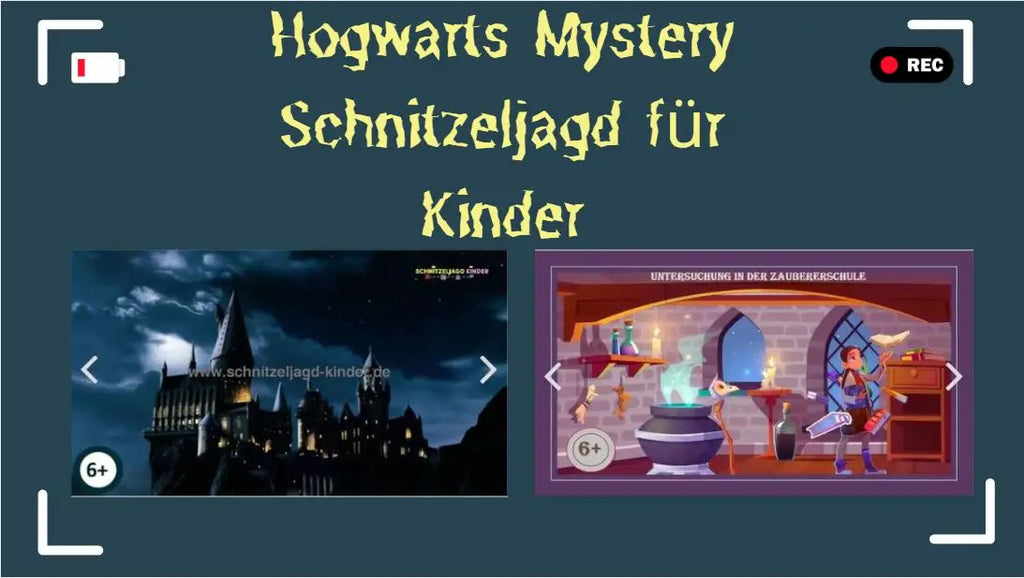 Hogwarts Mystery Schnitzeljagd für Kinder