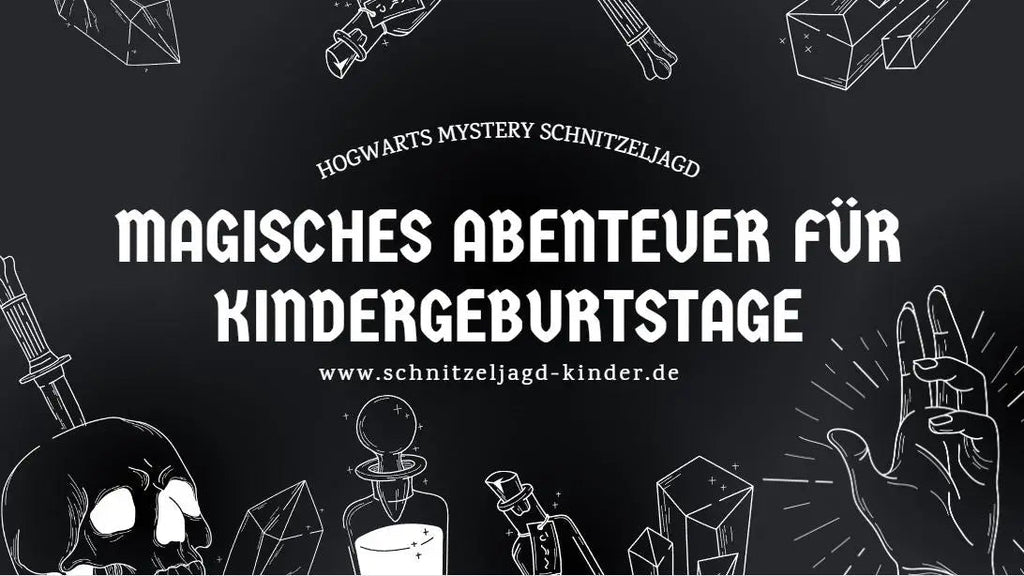 Hogwarts Mystery Schnitzeljagd: Magisches Abenteuer für Kindergeburtstage