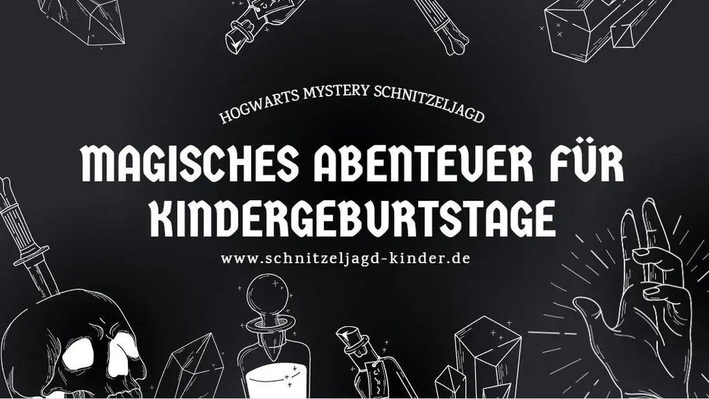 Hogwarts Mystery Schnitzeljagd: Magisches Abenteuer für Kindergeburtstage