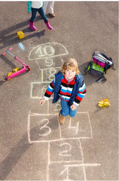 Hüpfspiele für Kinder