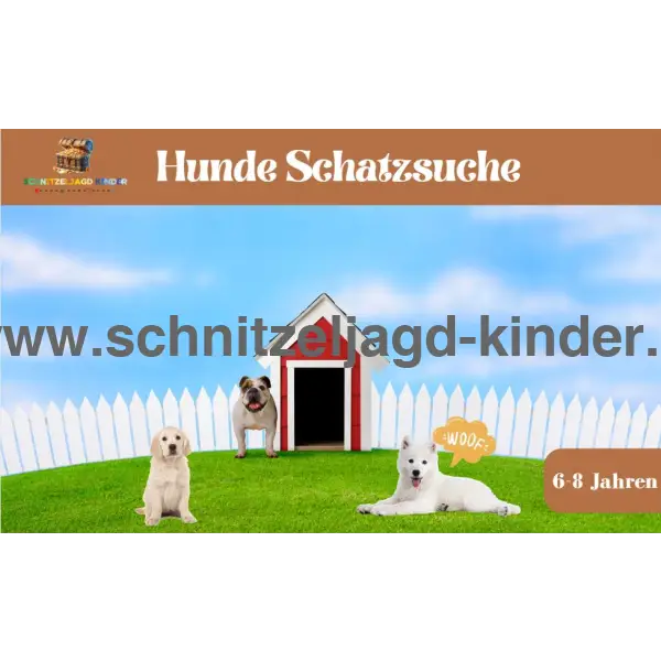 Hunde Schnitzeljagd Für Kinder