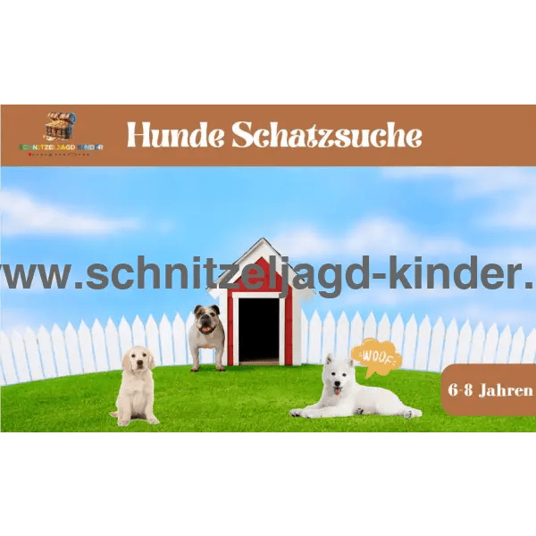 Hunde Schnitzeljagd Für Kinder