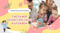 Indianer schnitzeljagd aufgaben für Kinder: Abenteuerliche Aufgaben und Rätsel - schnitzeljagd-kinder