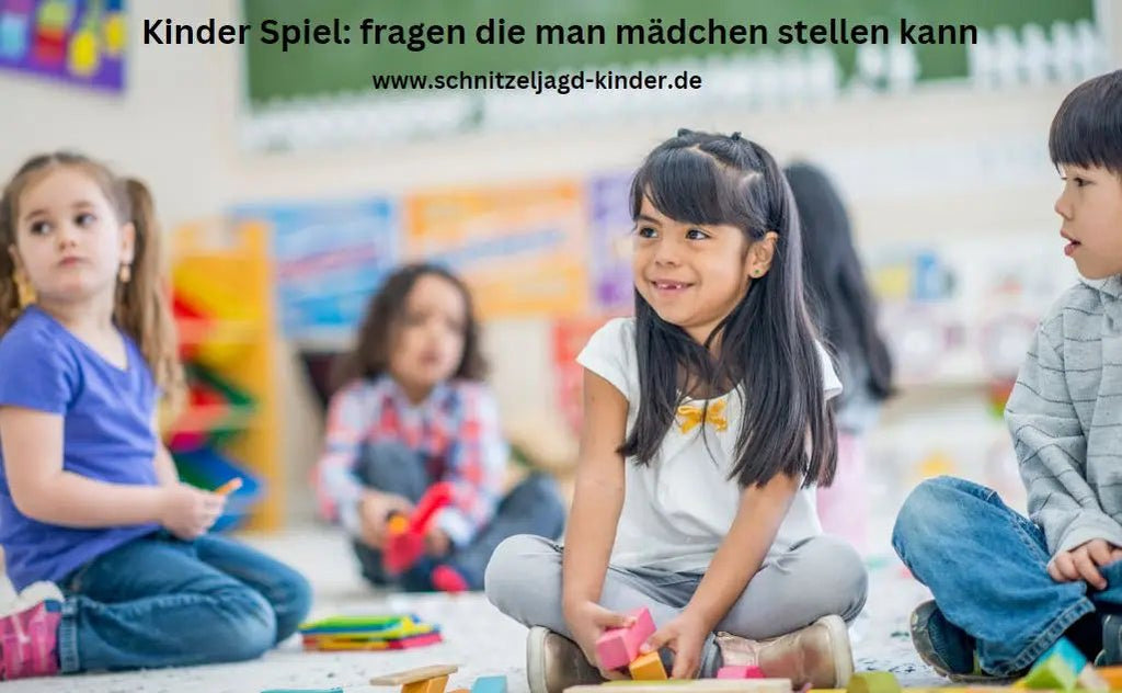 Kinder Spiel: fragen die man mädchen stellen
