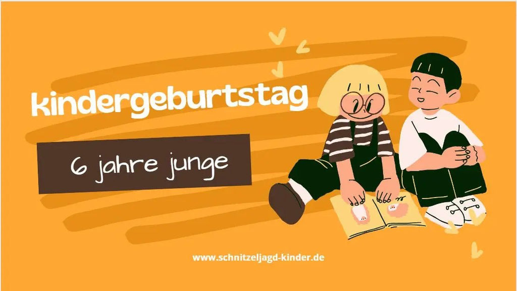 Kindergeburtstag 6 jahre junge