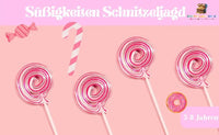 Kindergeburtstag Planen: Candy Bar,Süßigkeiten Schatzsuche Und Spiele Mit Süßigkeiten - schnitzeljagd-kinder