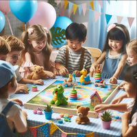 Kindergeburtstag Spiele: 4 Jahre - schnitzeljagd-kinder