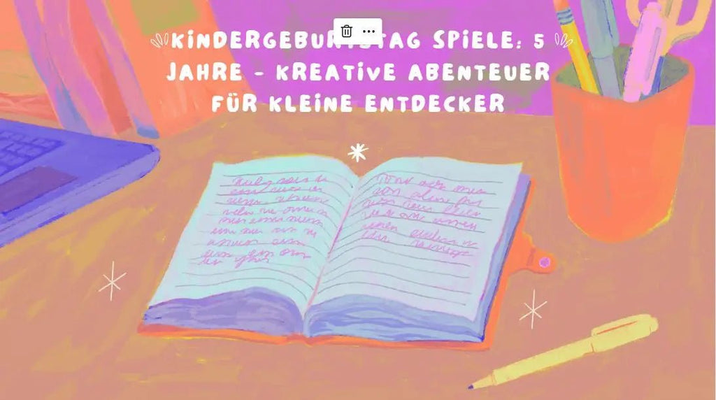 Kindergeburtstag Spiele: 5 Jahre - Kreative Abenteuer für kleine Entdecker