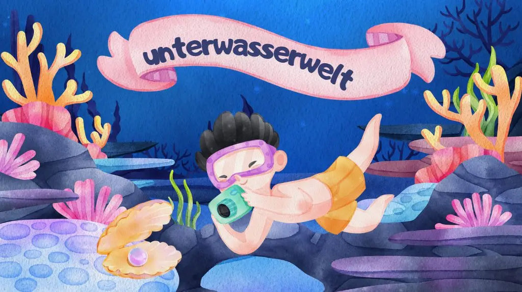 Kindergeburtstag unterwasserwelt schatzsuche