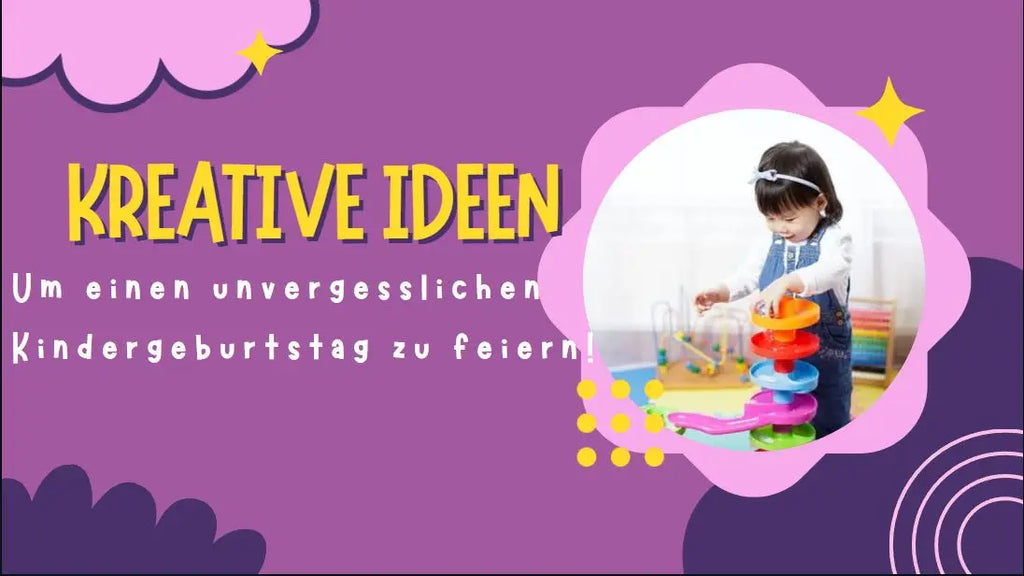 Kreative Ideen, um einen unvergesslichen Kindergeburtstag zu feiern!