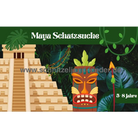 Auf- Maya -Jungle -Skattejagt