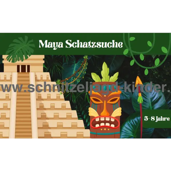 Fertige Maya Schnitzeljagd PDF kostenlos ausdrucken – So wird der Kindergeburtstag zum unvergesslichen Abenteuer 🎉