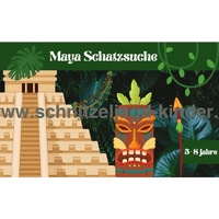 Maya Schnitzeljagd Für Kinder - schnitzeljagd-kinder
