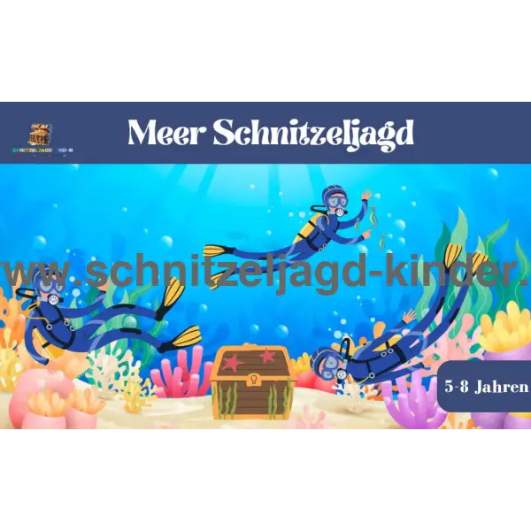 Meer Schnitzeljagd Für Kinder