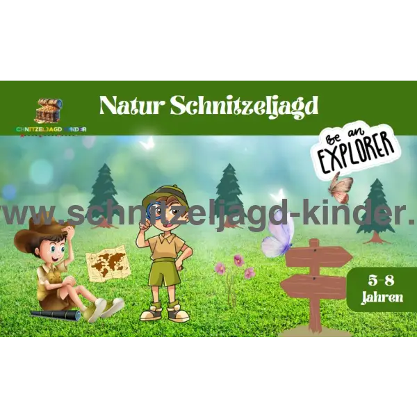Natur Schnitzeljagd Für Kinder