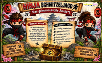 Ninja Parcours für Kinder - schnitzeljagd-kinder