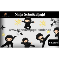 Ninja-Rätsel -für- Kinder