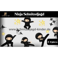 Ninja Schnitzeljagd Für Kinder - schnitzeljagd-kinder