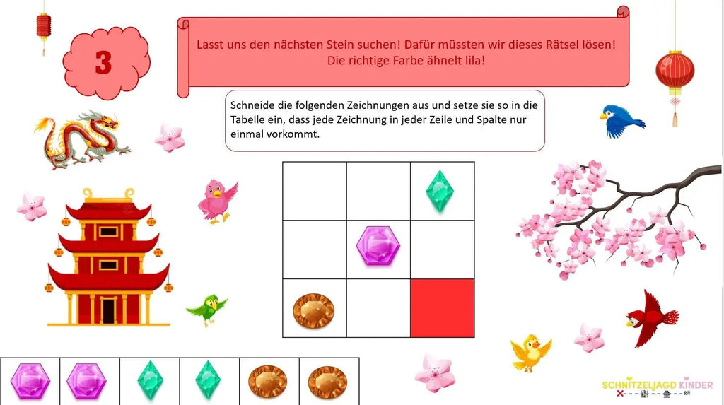 Ninjago Schnitzeljagd - Superhelden Schatzsuche