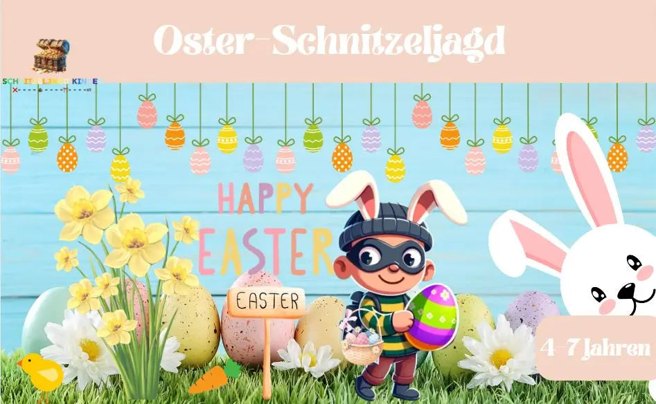 Ostereiersuche-Frühlingszauber: Spaß und Spiele bei der Ostereiersuche