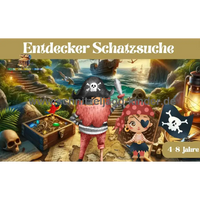 Piraten entdecker Schnitzeljagd Für Kinder - schnitzeljagd-kinder
