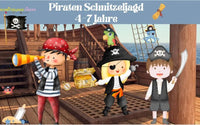 Piraten Schnitzeljagd für Kinder - schnitzeljagd-kinder