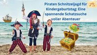 Piraten Schnitzeljagd für Kindergeburtstag: Eine spannende Schatzsuche voller Abenteuer - schnitzeljagd-kinder