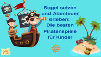 Piratenspiele für Kinder - schnitzeljagd-kinder