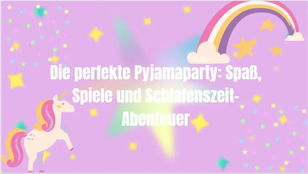 Pyjamaparty für Kinder