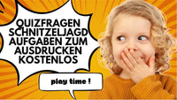 Quizfragen schnitzeljagd aufgaben zum ausdrucken kostenlos - schnitzeljagd-kinder