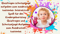 Quizfragen schnitzeljagd aufgaben zum ausdrucken kostenlos- Interaktiver Spaß für den Kindergeburtstag: Quizfragen und Schnitzeljagd-Aufgaben zum Ausdrucken kostenlos - schnitzeljagd-kinder
