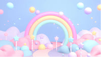 Regenbogen-Windspiele- basteln- mit -Kindern
