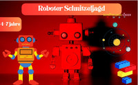 Roboter-Abenteuer: Eine Spannende Schnitzeljagd Zum Ausdrucken Für Junge Entdecker