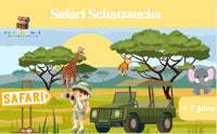 Safari Schnitzeljagd Für Kinder - schnitzeljagd-kinder