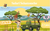 Auf Safari-Schatzsuche: Spannende Schnitzeljagd-Aufgaben für Kinder