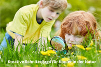 Schatzsuche für Geschwister unterschiedlichen Alters - schnitzeljagd-kinder