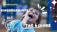 Schatzsuche Kindergeburtstag 6 Jahre - Schnitzeljagd-Kinder - schnitzeljagd-kinder